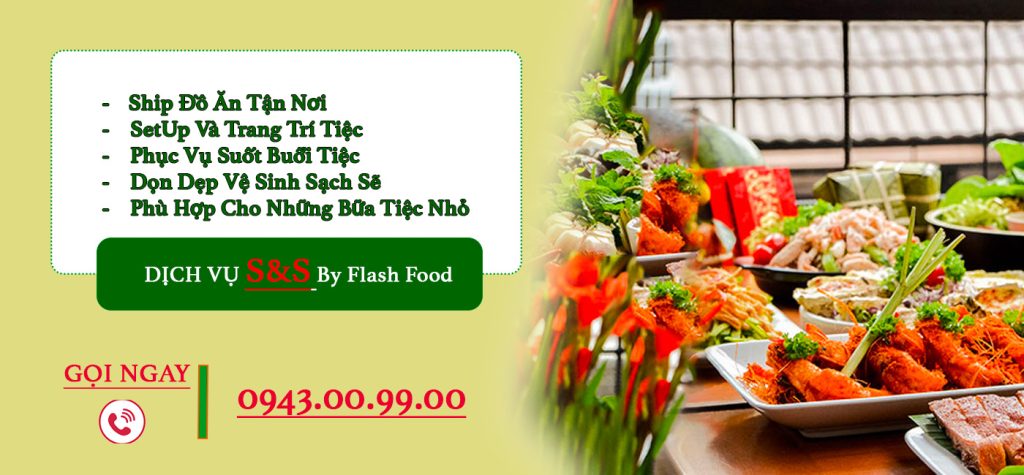 Dịch vụ s&s tiệc nhỏ tại nhà