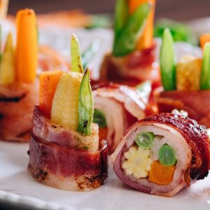 Bacon Cuộn Rau Củ